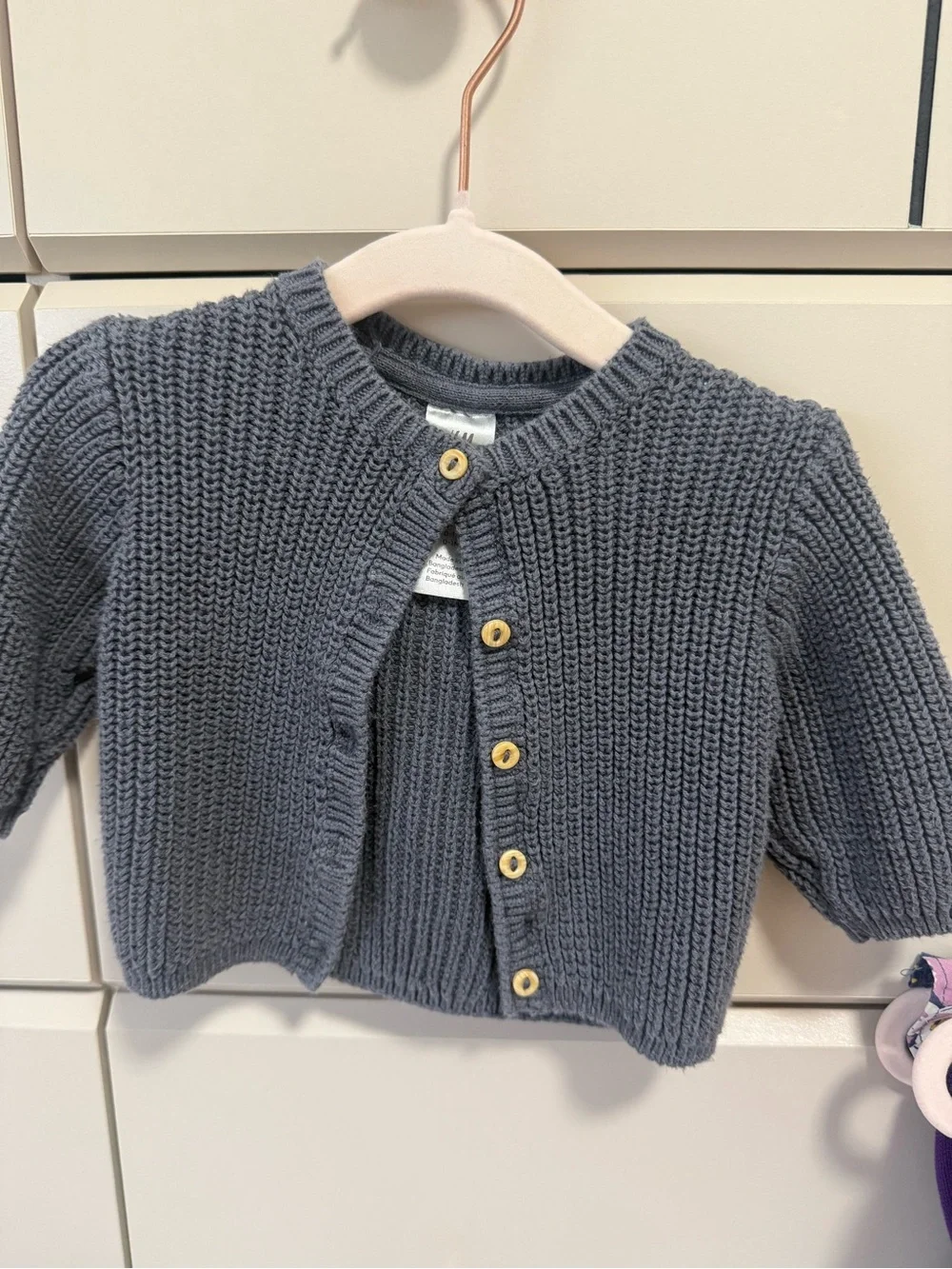H&M Ribbed Button Cardigan - Picture 3 of 3